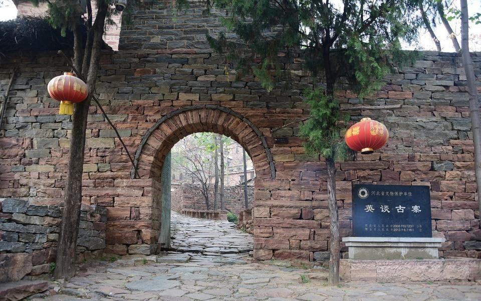 英谈村江北第一古石寨古寨原是唐朝黄巢义军留下的营盘