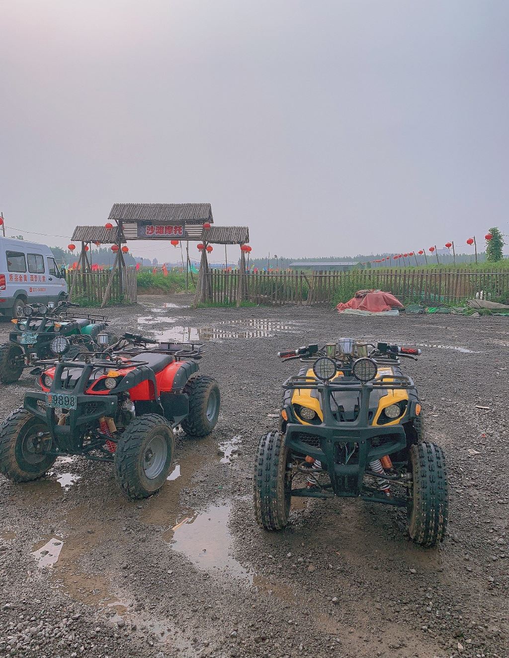 邢台宁晋黄儿营生态园带女同学转了一圈感觉还行