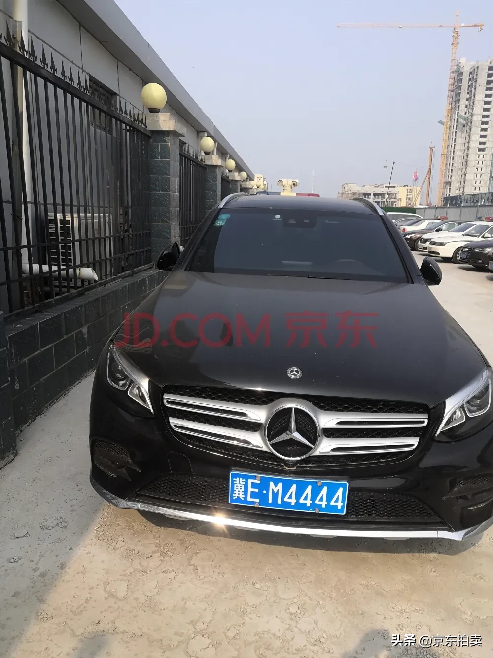 邢台市车牌为冀em4444的奔驰glc260以32万成交