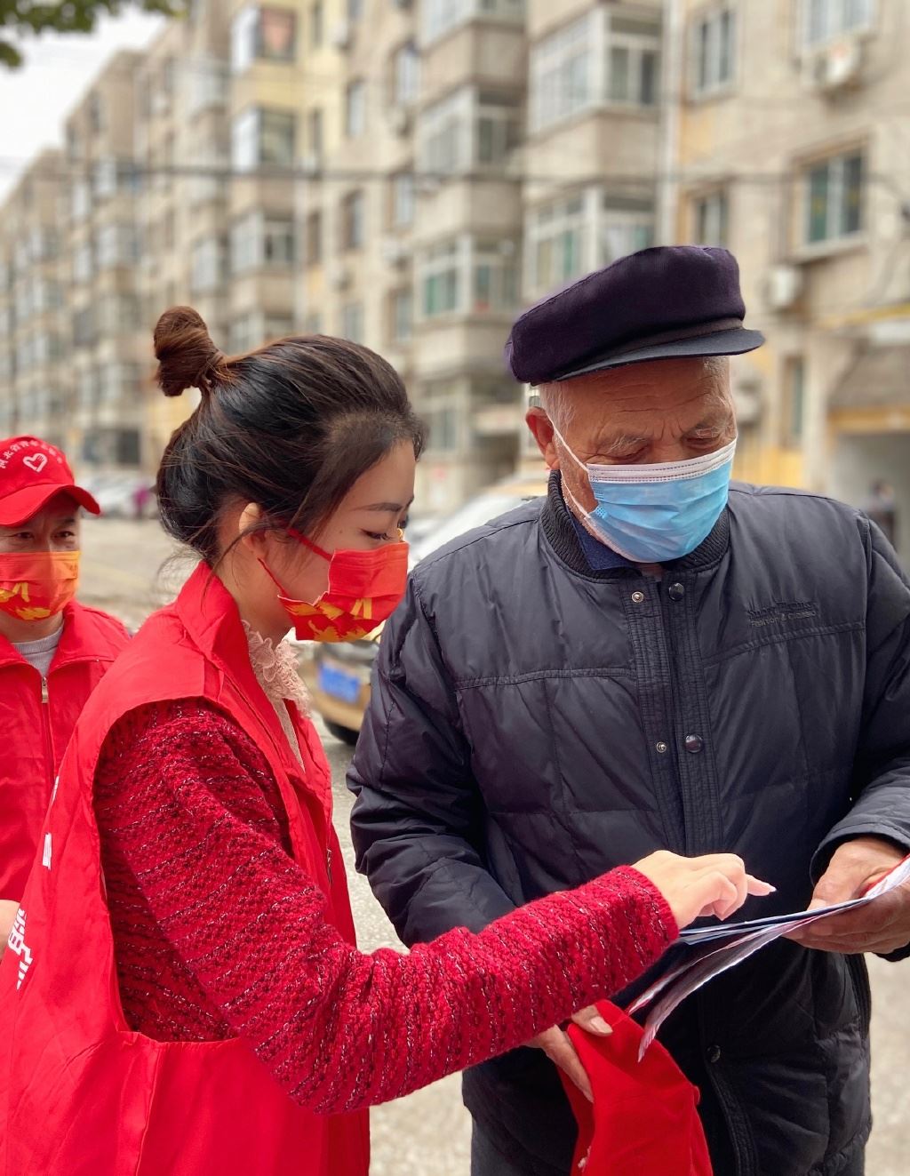 最美的志愿者小姐姐是真的真的很美